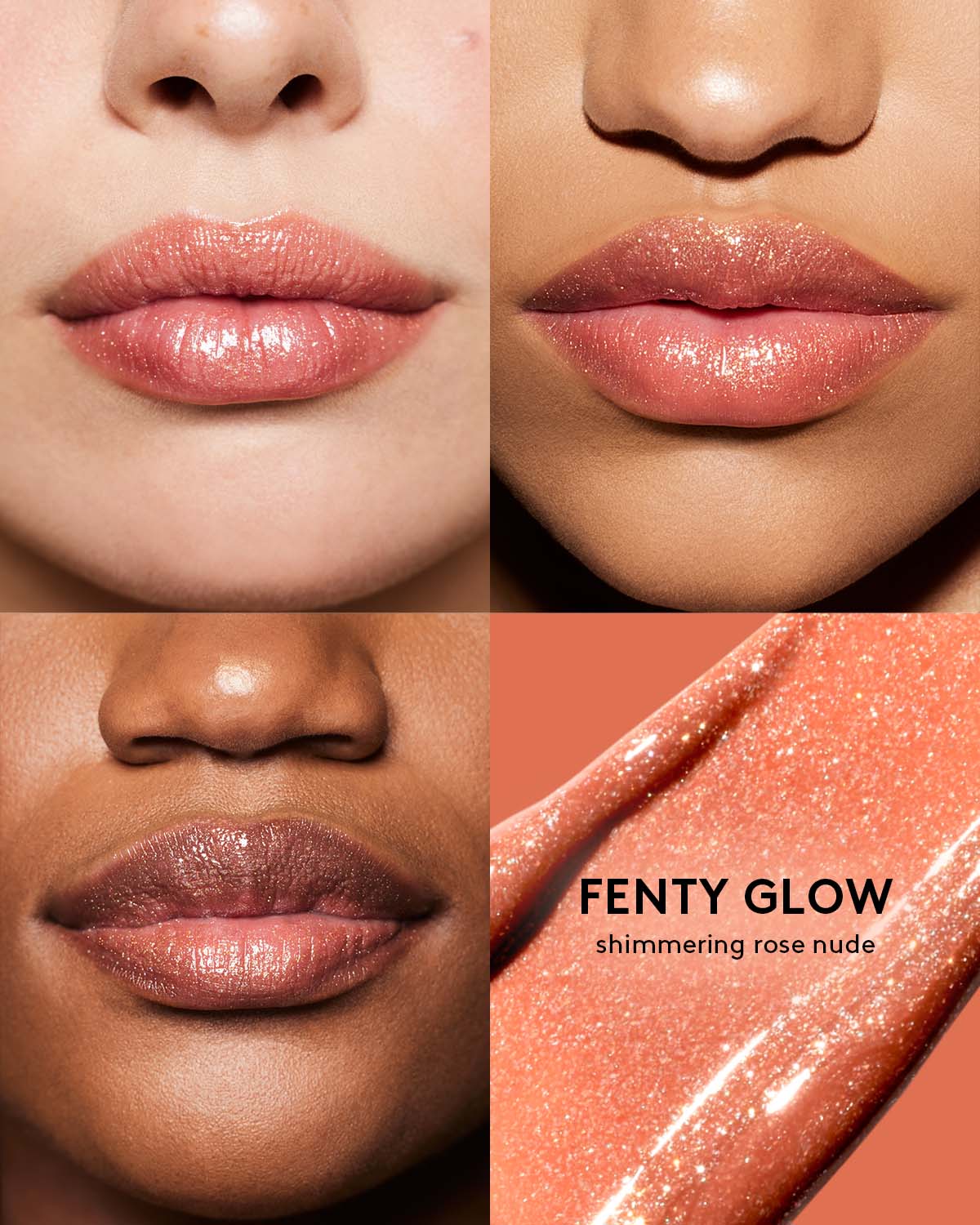 Fenty Beauty Lip Glo Combo with Lip Liner & Gloss Set