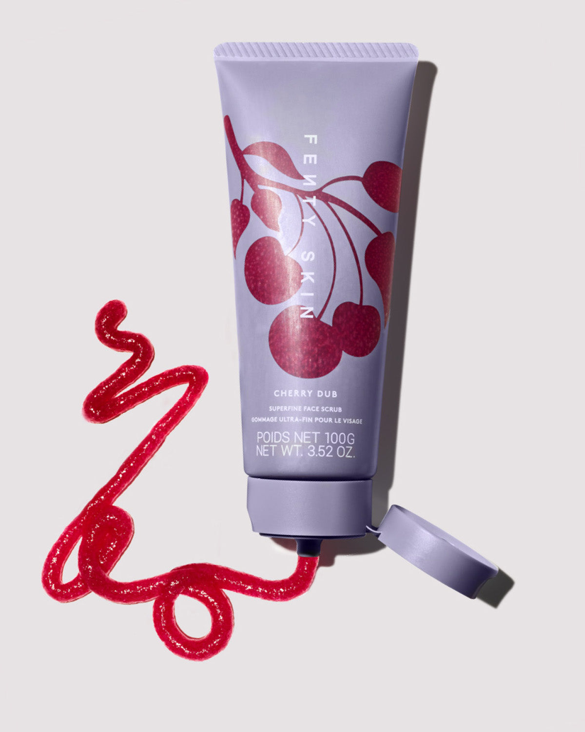 Cherry Dub Daily Face Scrub with Fruit Enzymes & Caffeine