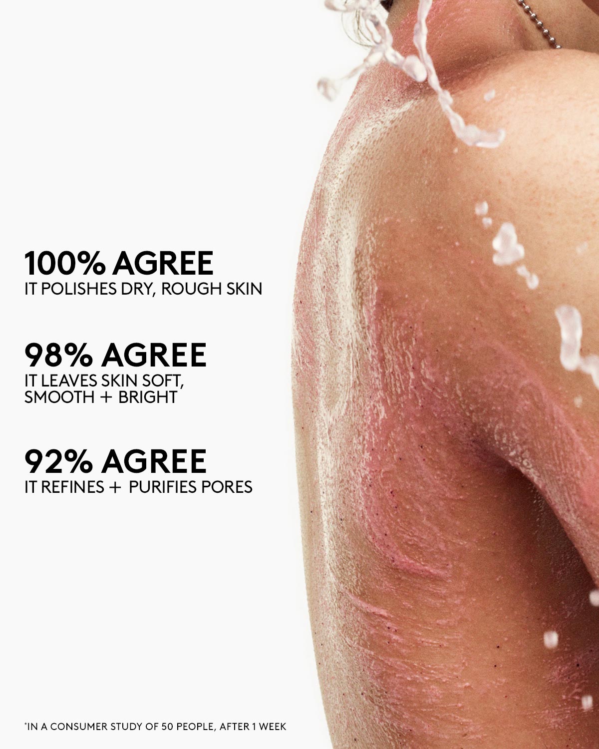 Cherry Dub AHA Body Scrub for Smooth Skin with Fruit Enzymes