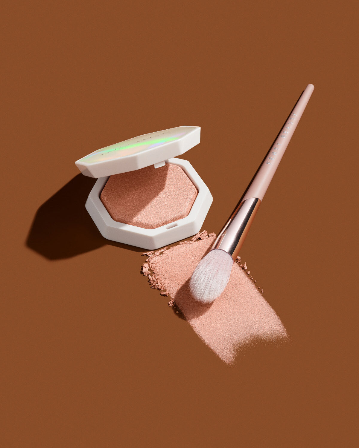 Demi'glow Light-Diffusing Highlighter & Brush Set for Glowing Skin