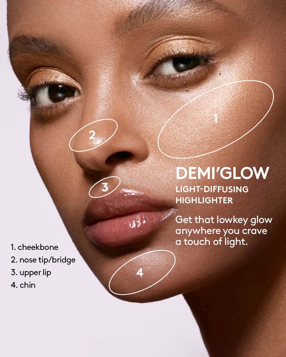 Demi'glow Light-Diffusing Highlighter — Silky Soft Glow for All Tones
