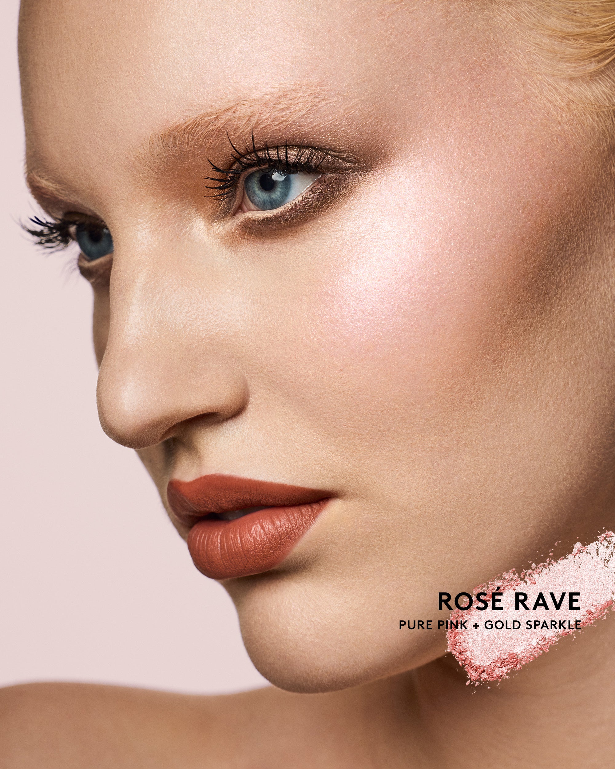 Rosé Rave Diamond Bomb Highlighter — All-Over Sparkle Veil
