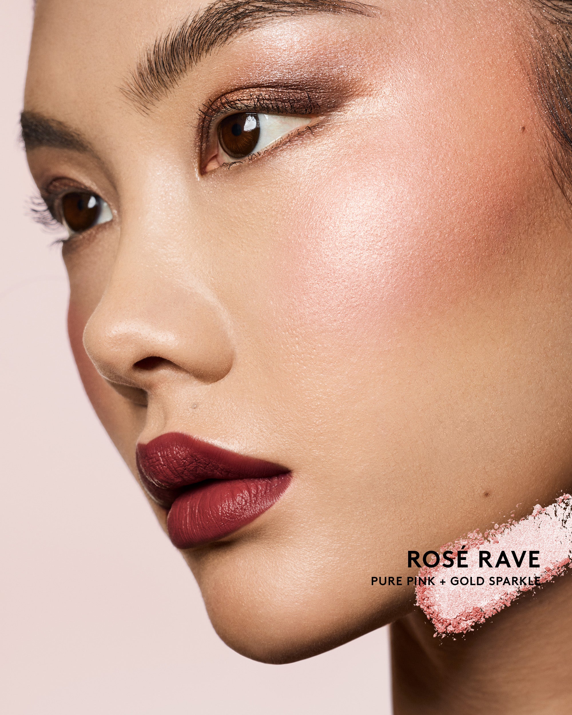 Rosé Rave Diamond Bomb Highlighter — All-Over Sparkle Veil