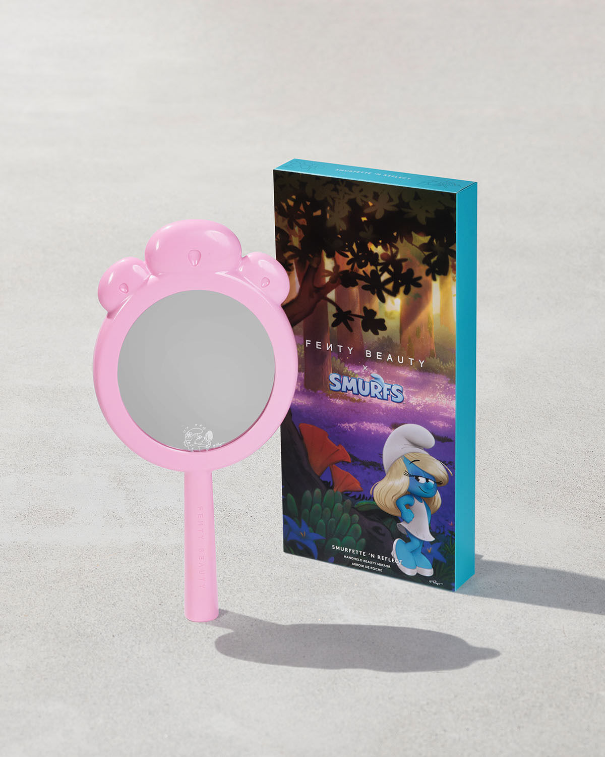 Smurfette Handheld Mirror for Beauty & Makeup