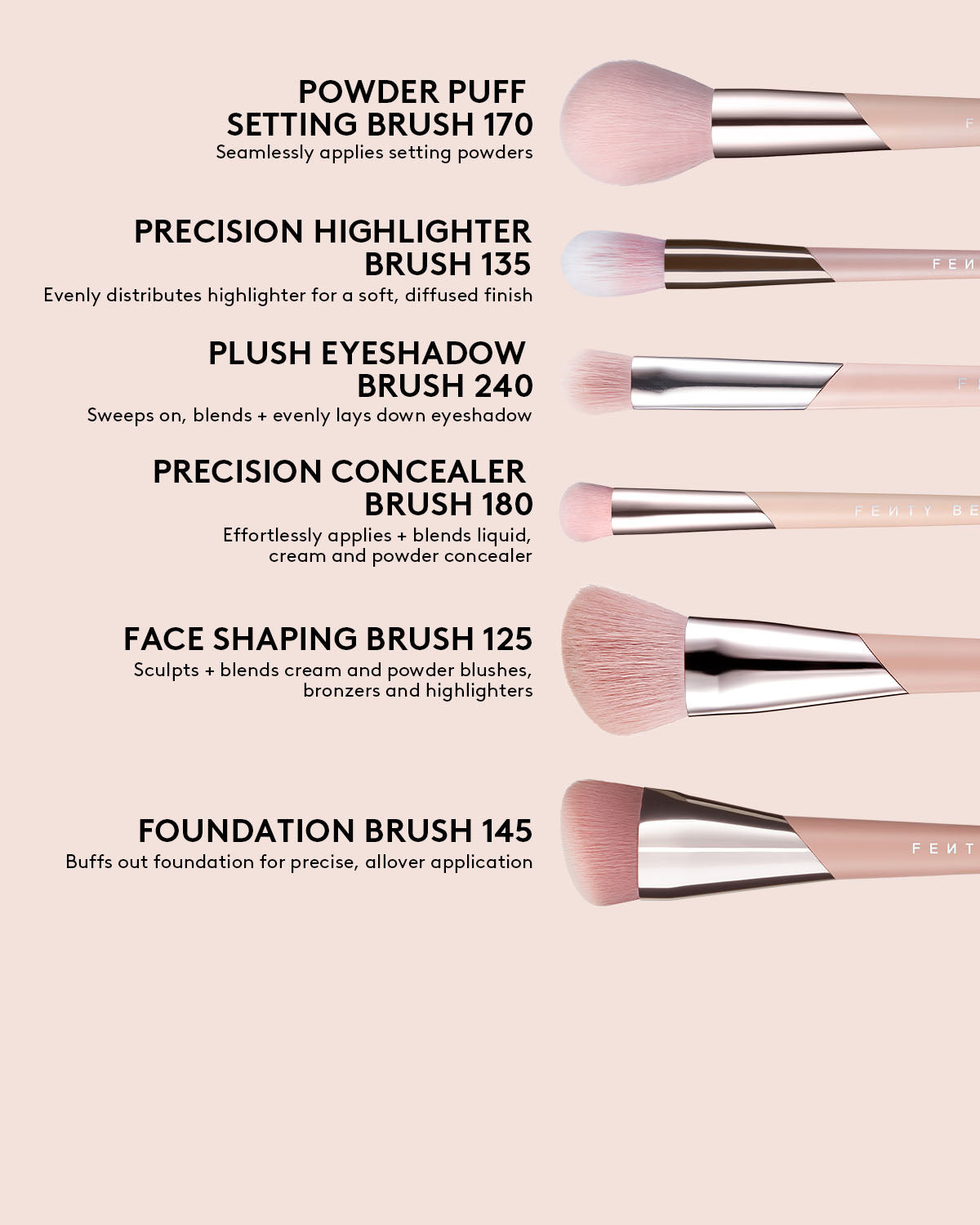 Angled Face Brush for Blending Blush & Bronzer