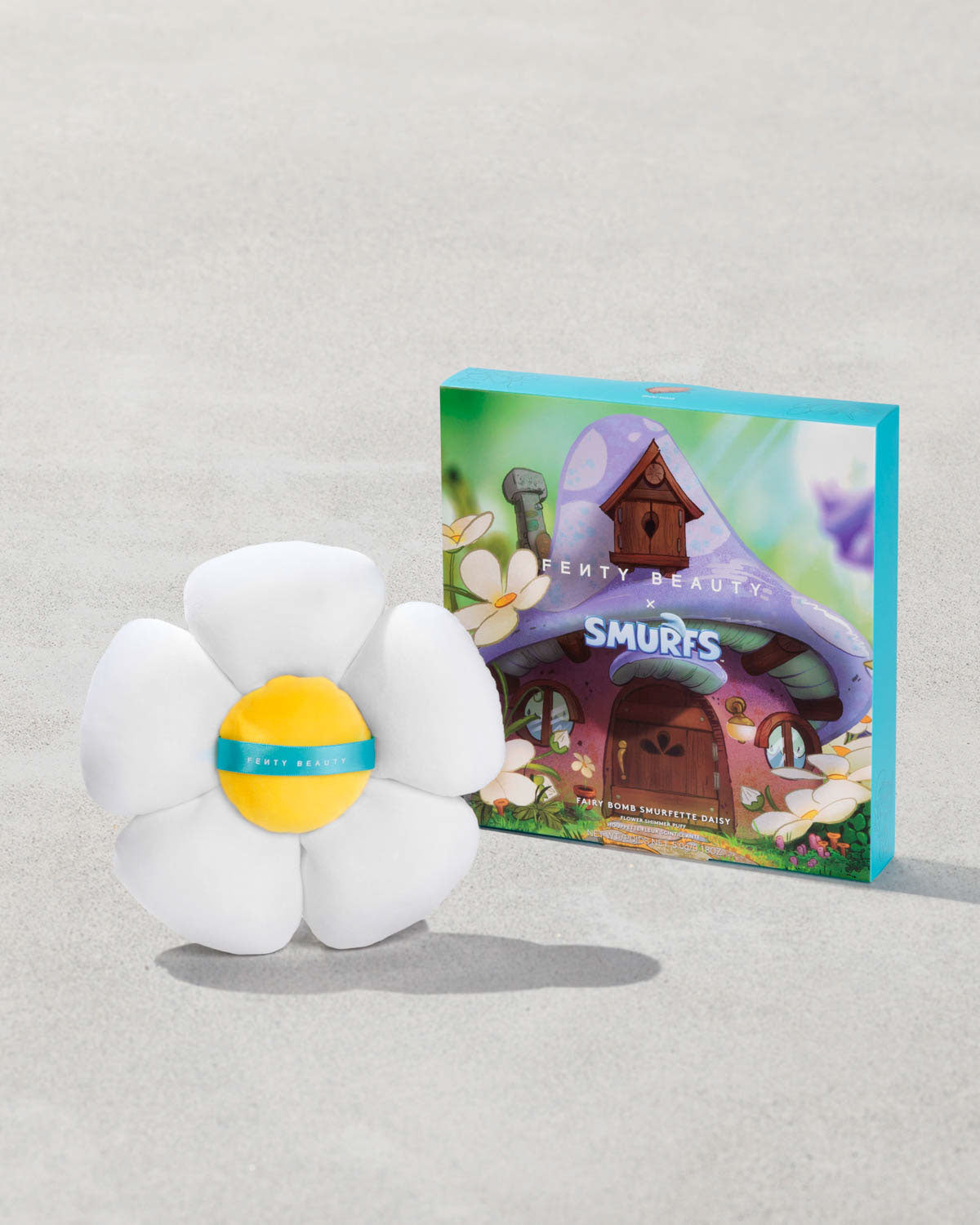 Fairy Bomb Smurfette Daisy Shimmer Puff — Vanilla Coconut Scent