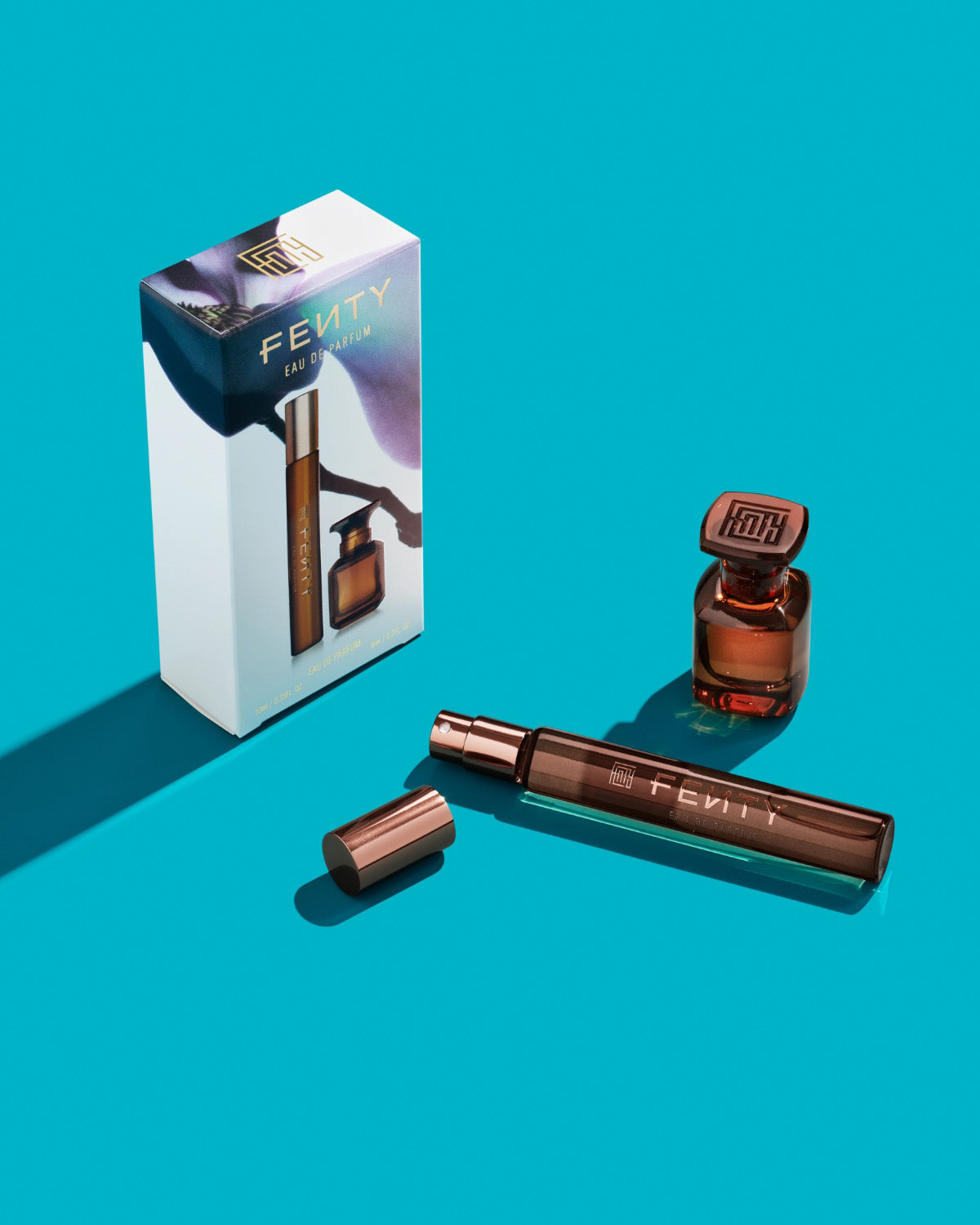 Fenty Perfume Gift Set with Travel Spray - Floral Scent