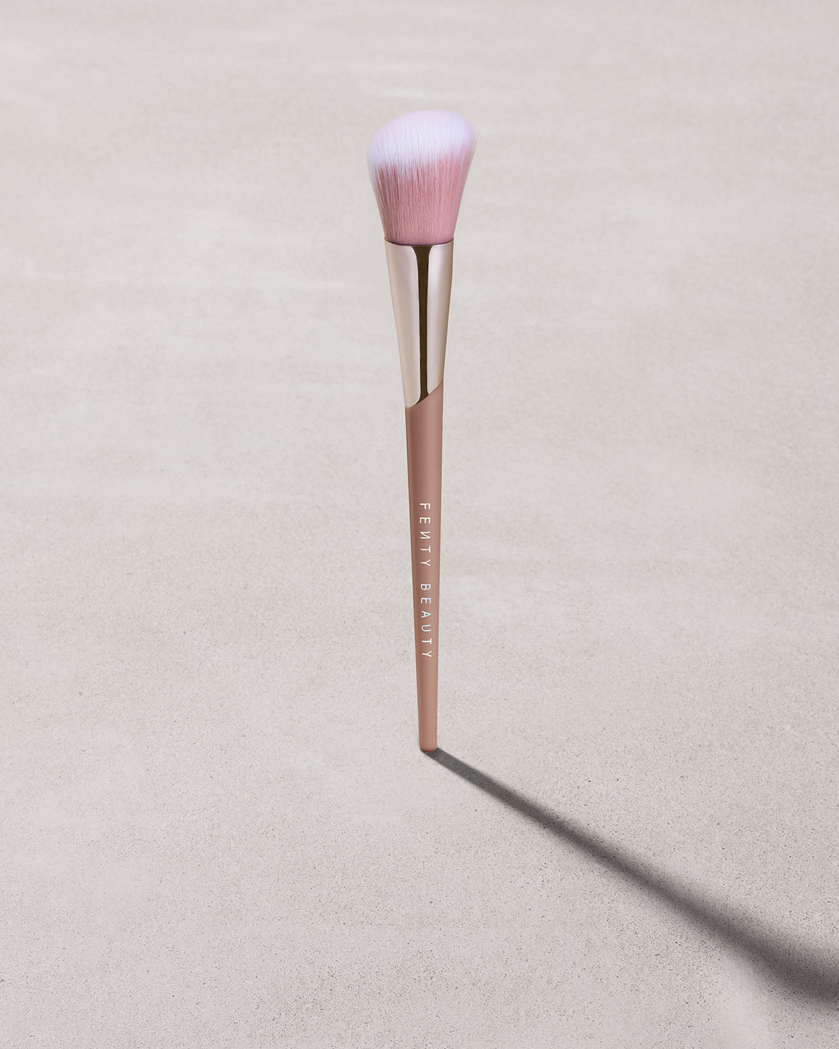 Angled Blush Brush for Airbrushed Cheek Color - Fenty Beauty Duo