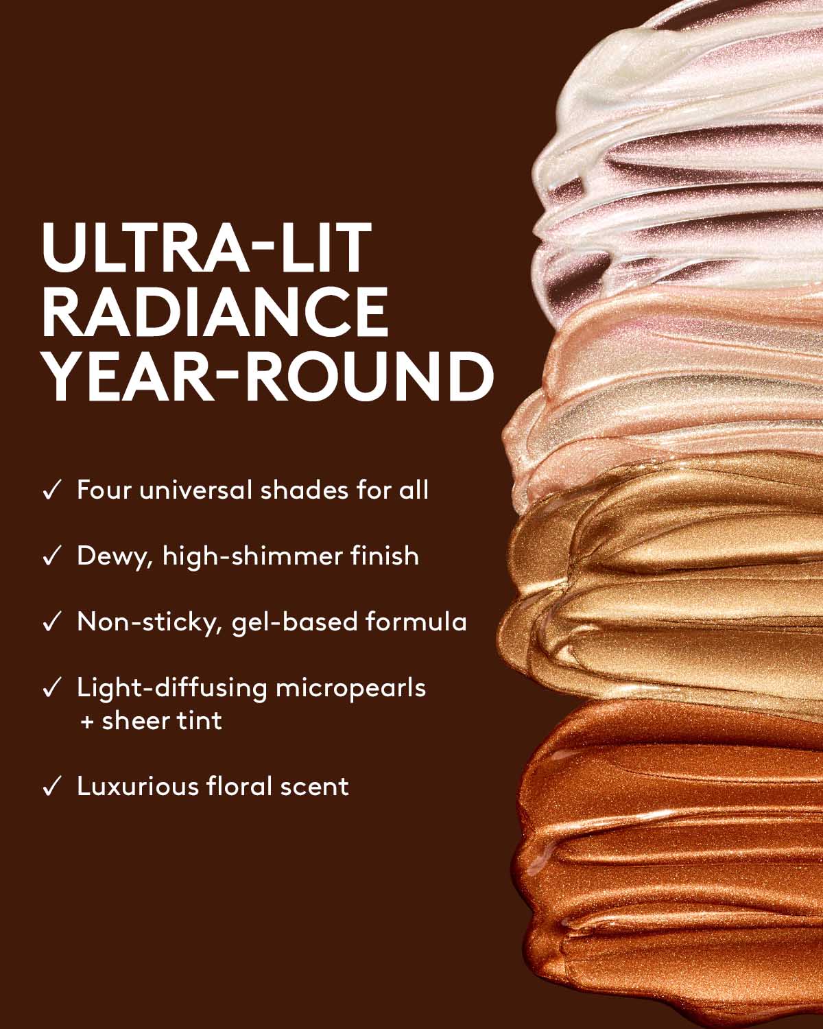Body Luminizer Gel - Hold My Trophy Dewy Glow for All Skin Tones