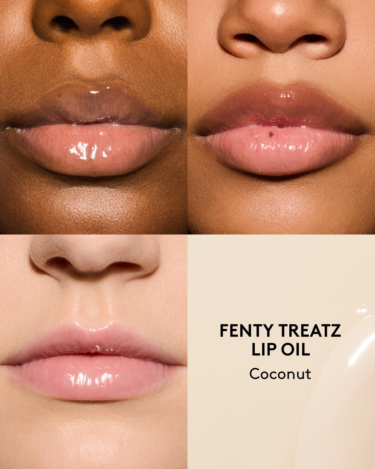 Fenty Treatz Coconut Hydrating Lip Oil for Plump, Soft Lips