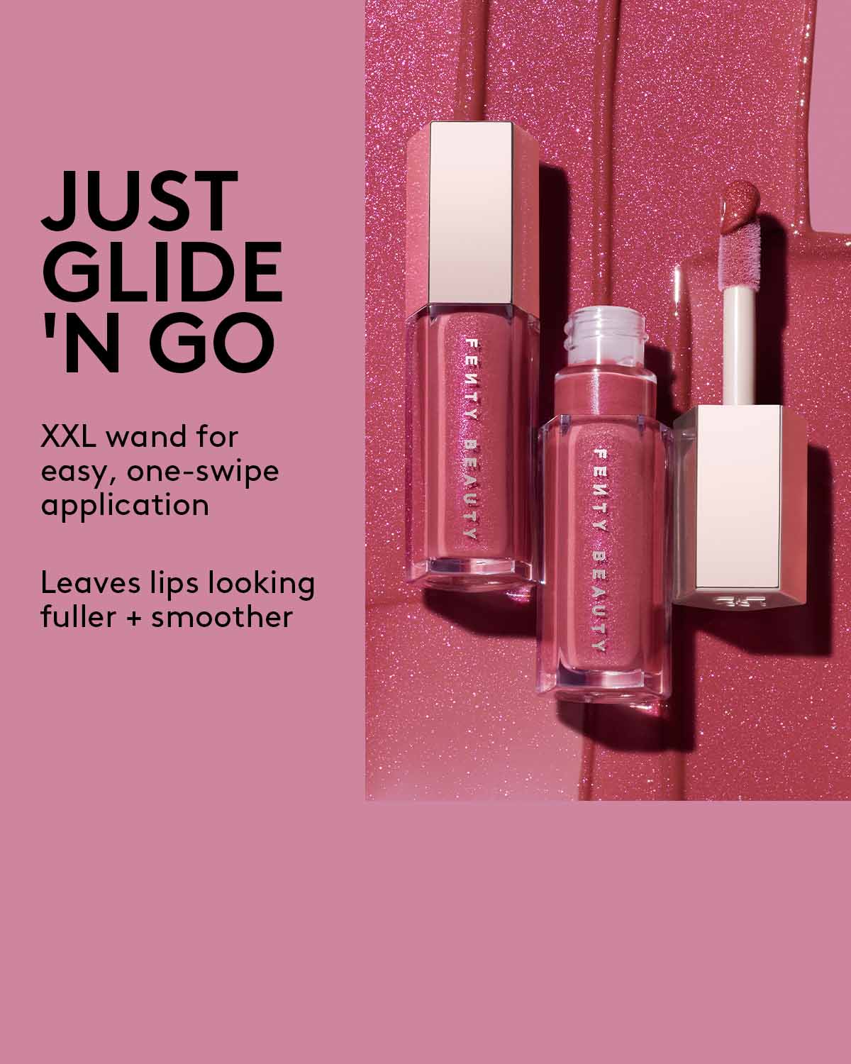 Gloss Bomb Cream Lipstick — Cookie Jar Shine & Volume