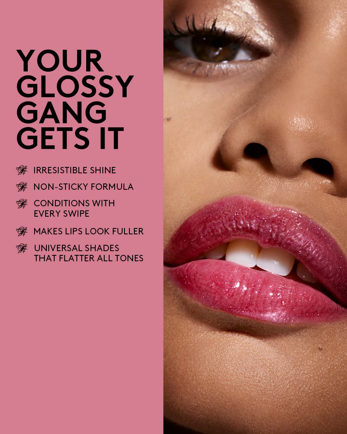 Gloss Bomb Cream Lipstick — Cookie Jar Shine & Volume