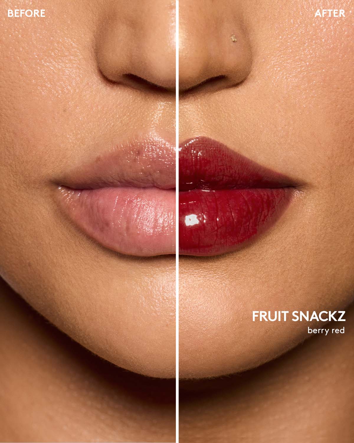 Gloss Bomb Cream Lipstick — Fruit Snackz Shine & Volume
