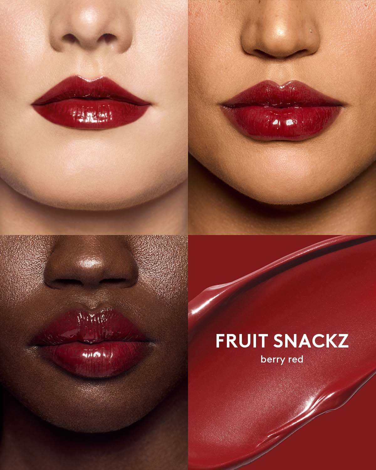 Gloss Bomb Cream Lipstick — Fruit Snackz Shine & Volume