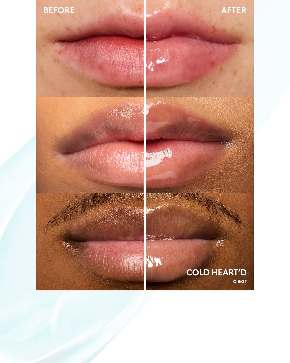 Cooling Lip Gloss with Minty Shine — Gloss Bomb Ice Cold Heart'd