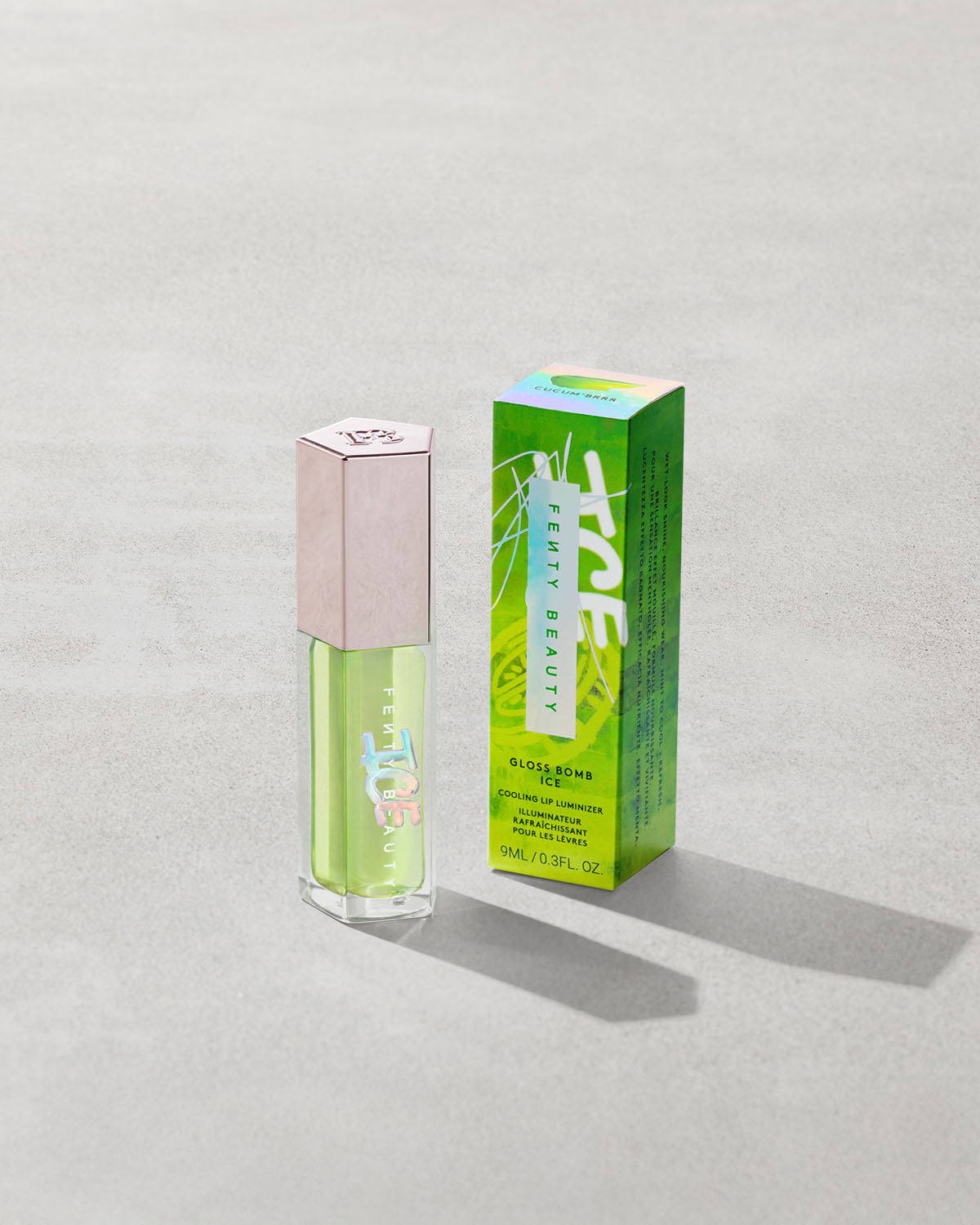 Cooling Lip Gloss with Minty Shine – Gloss Bomb Ice Cucum'brrr