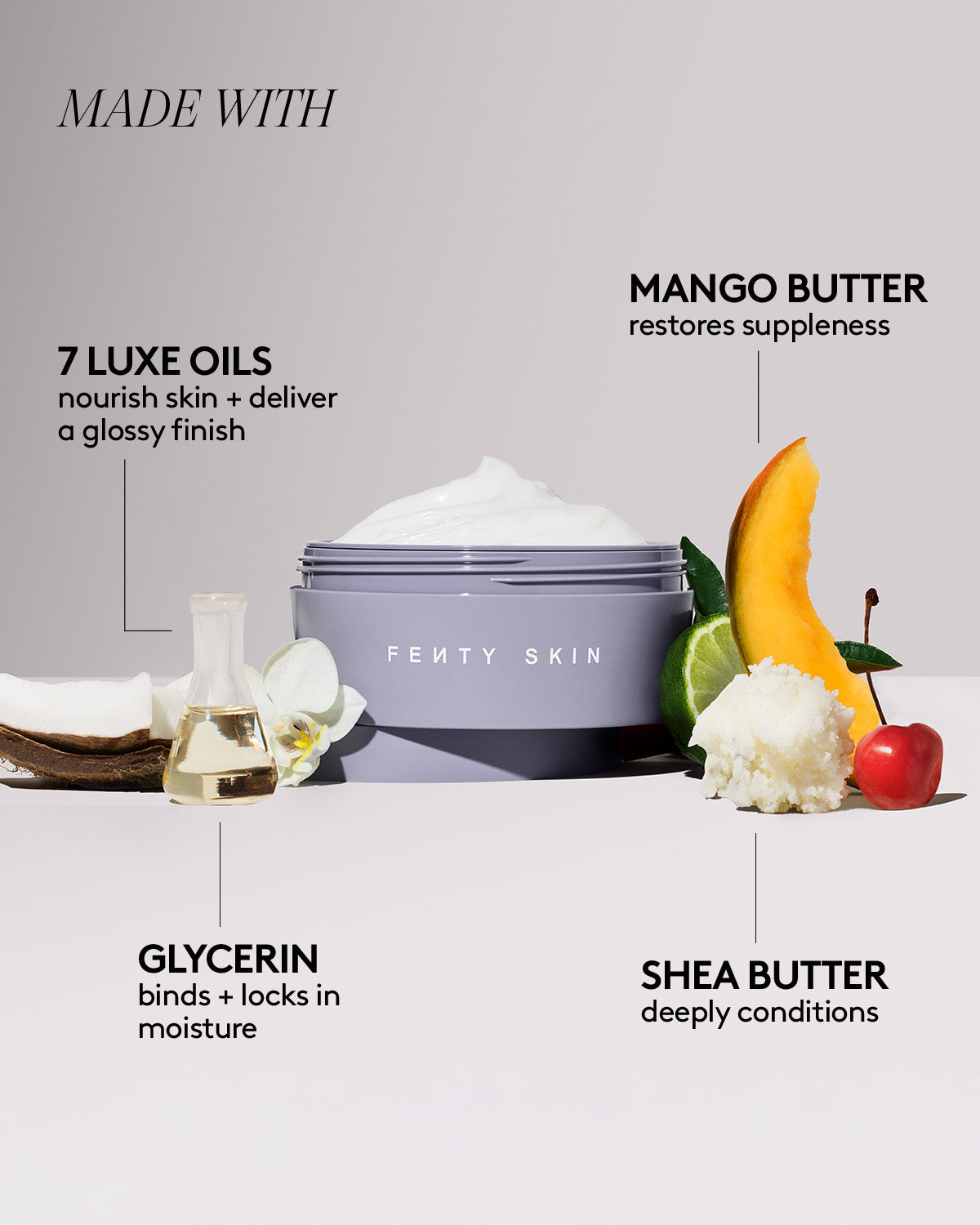 Lil Butta Dropz Mini Whipped Body Cream Trio with Shimmer
