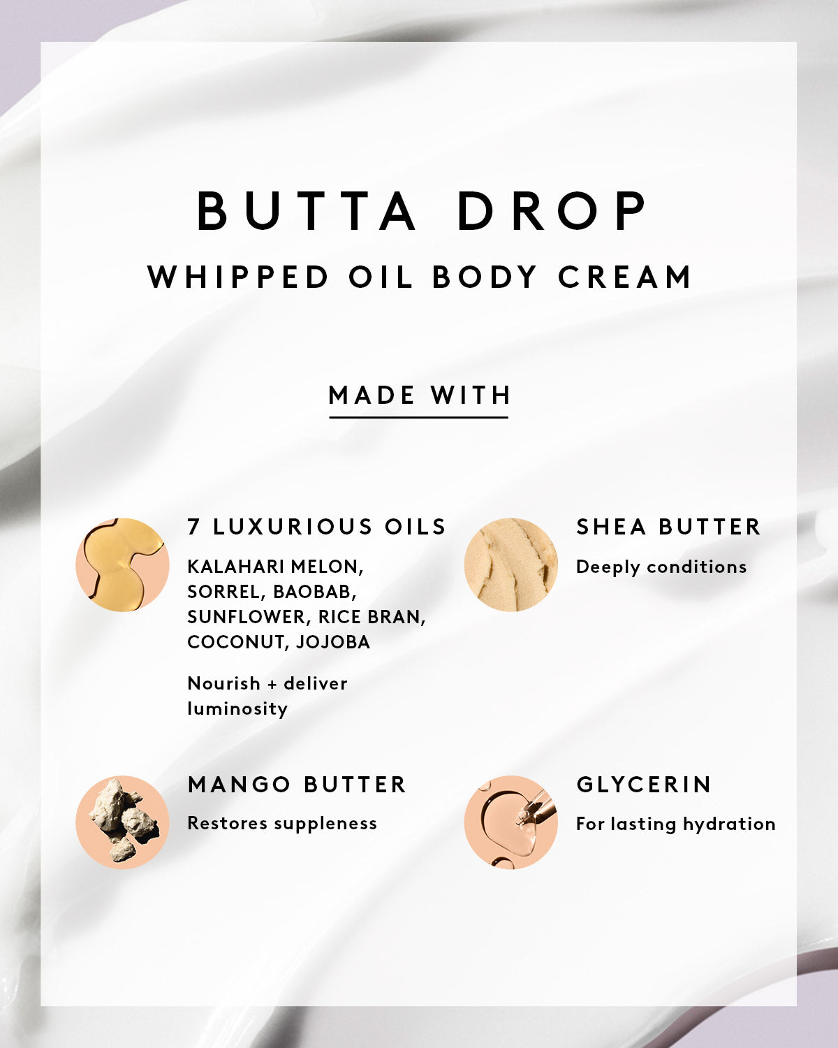 Lil Butta Dropz Mini Whipped Body Cream Trio with Shimmer
