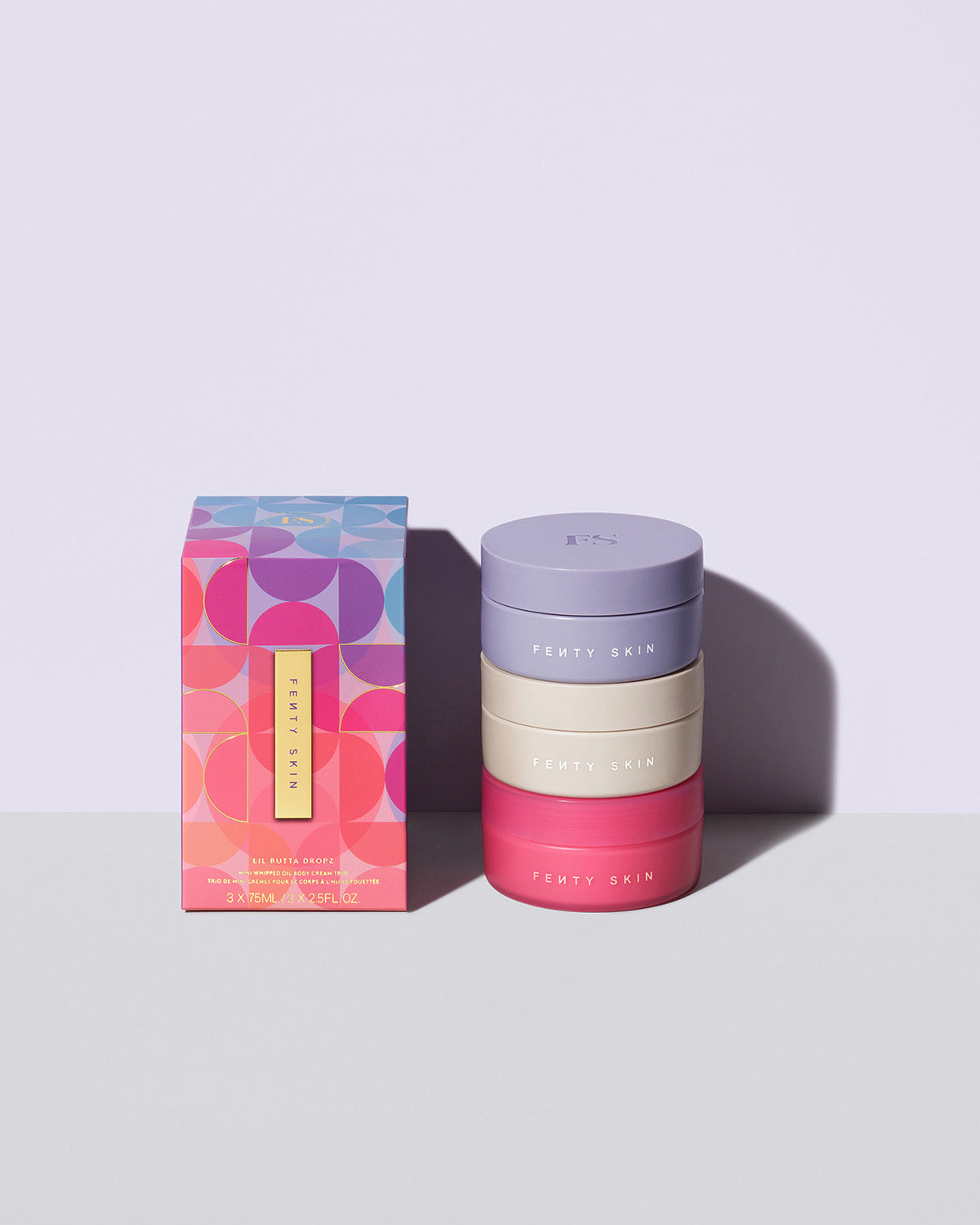 Lil Butta Dropz Mini Whipped Body Cream Trio for Glowing Skin