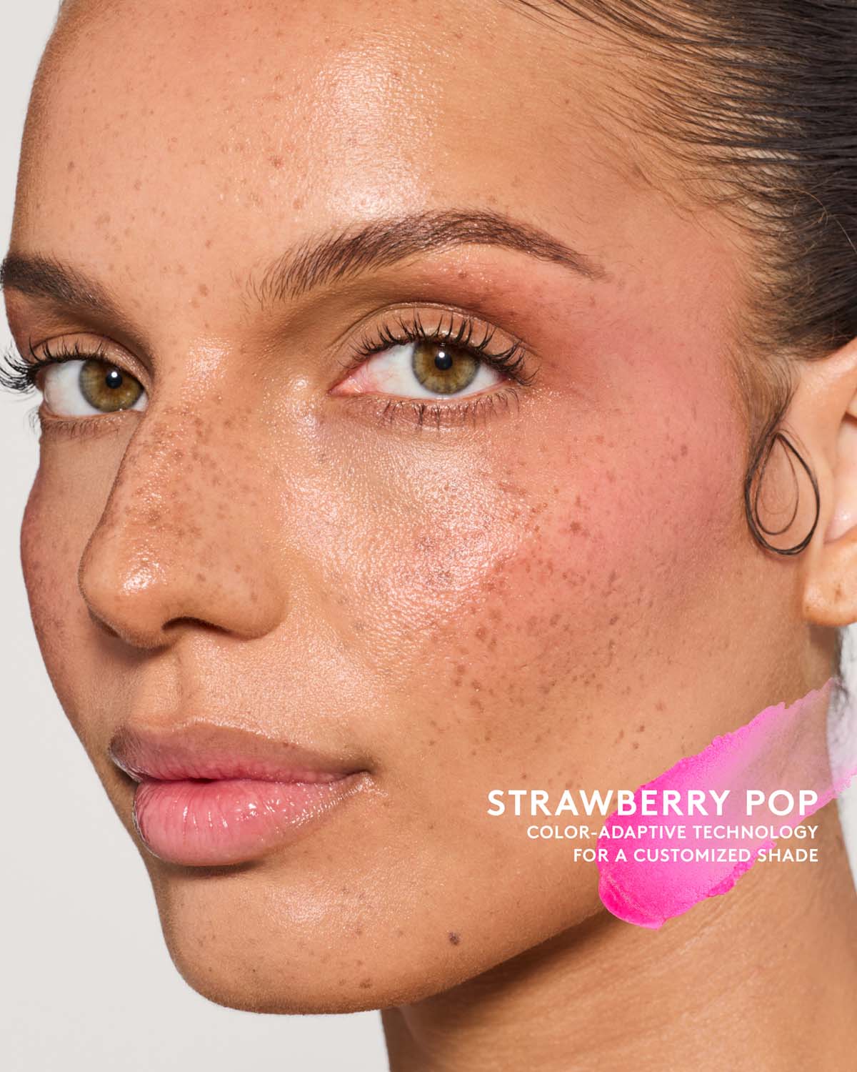 Multi-Use Color Adaptive Cheek & Lip Stick — Strawberry Pop