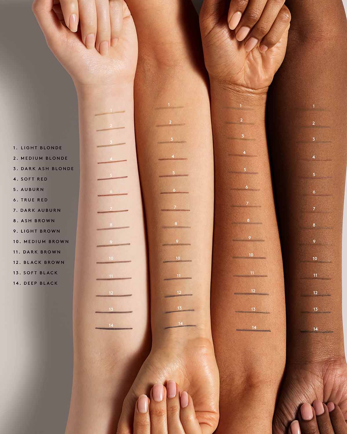 Brow MVP Ultra Fine Brow Pencil & Styler — True Red, Waterproof & Smudge-Resistant