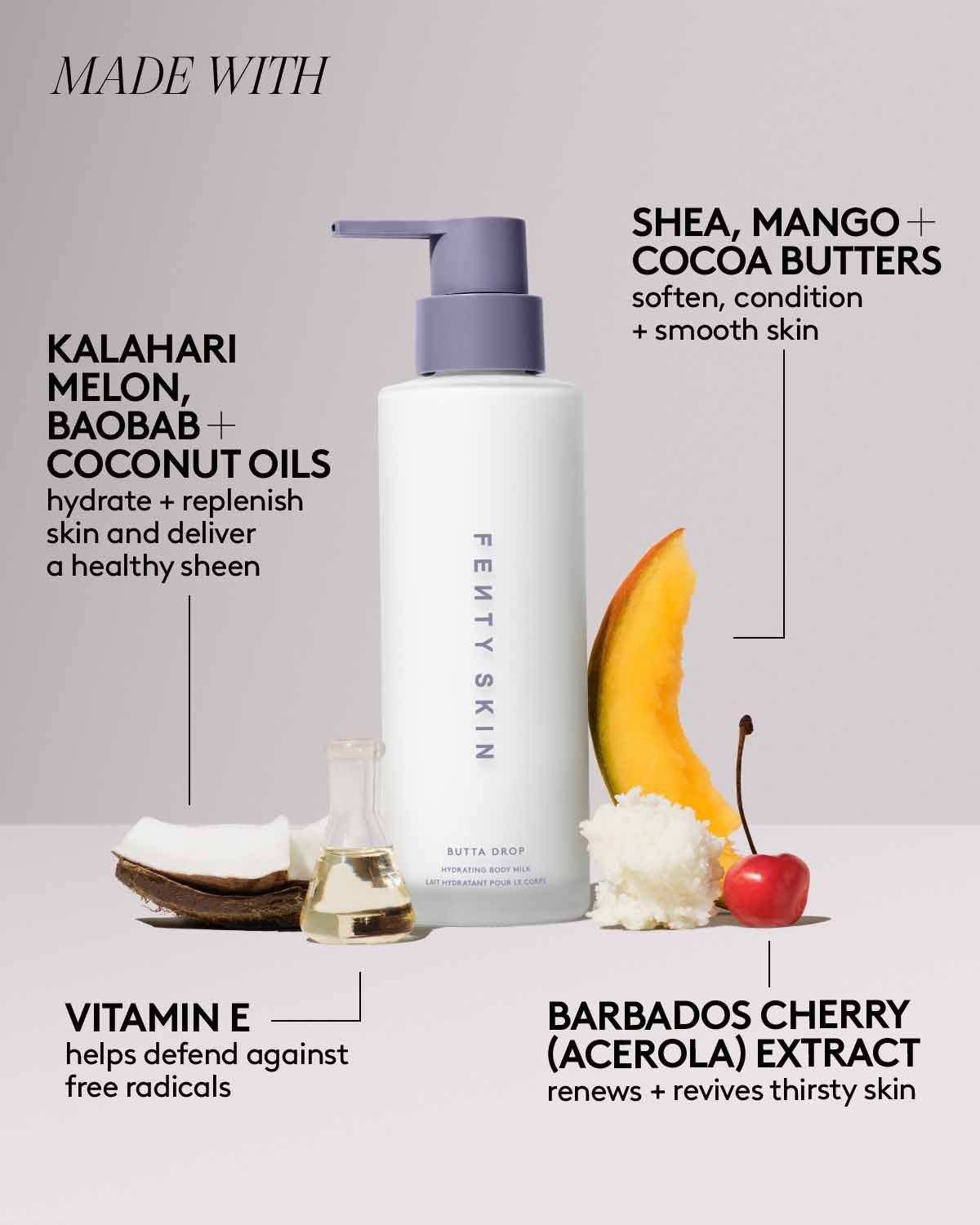 Butta Drop Hydrating Body Milk - Lightweight Fast-Absorbing Lotion