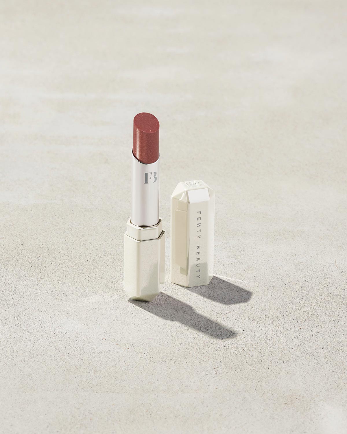 Sheer Shiny Lipstick in Cookies & Cocoa – Nourishing & Glossy