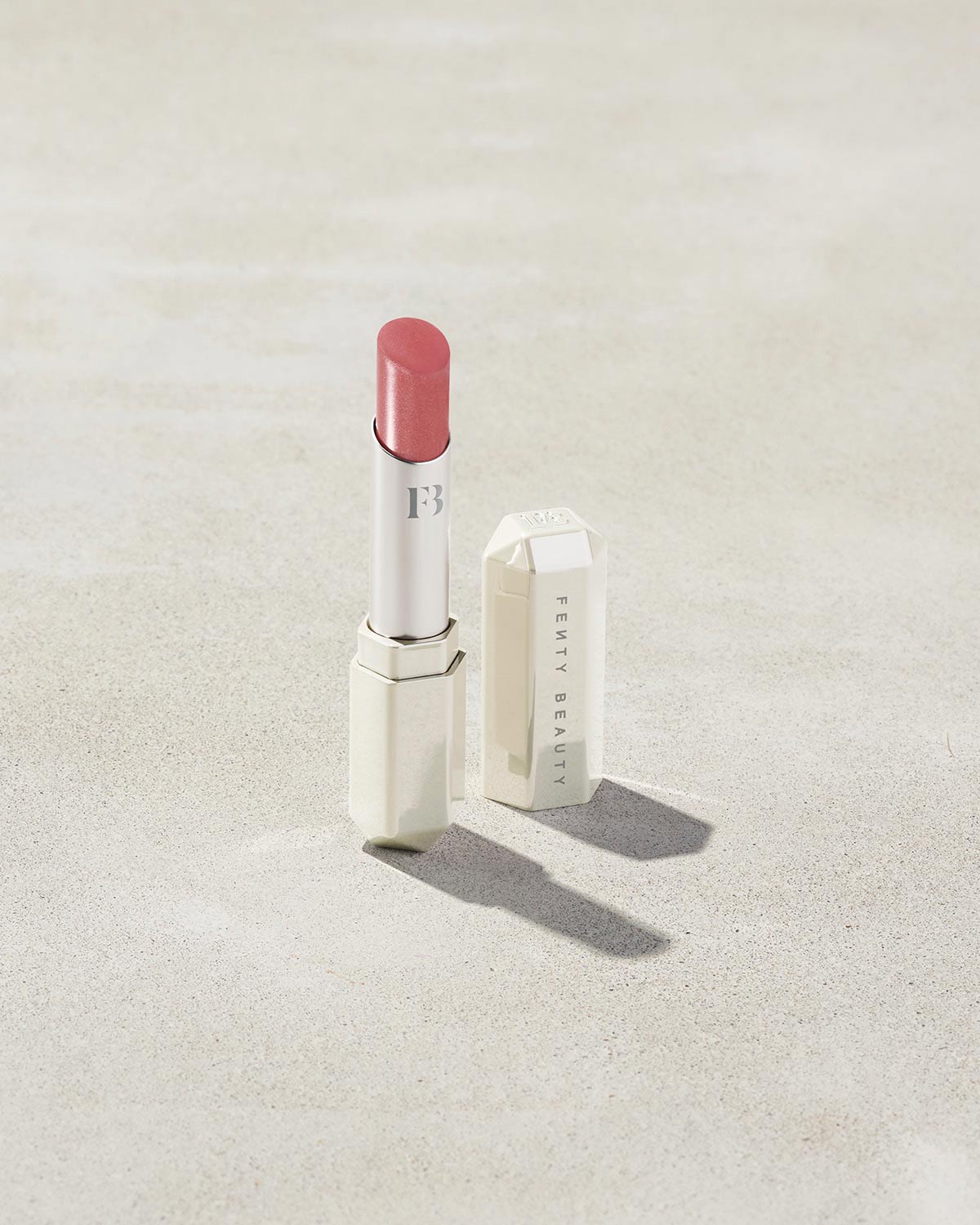 Sheer Shiny Lipstick - Slip Shine Retro Rose, Nourishing Color & Shine