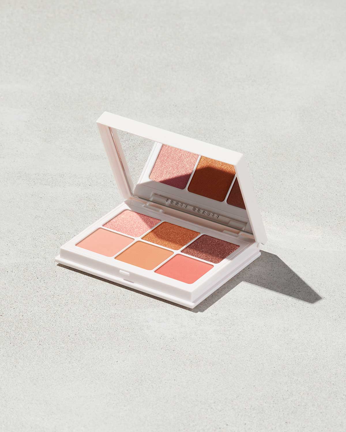 Fenty Beauty Snap Shadows Peach Eyeshadow Palette — 6 Blendable Shades