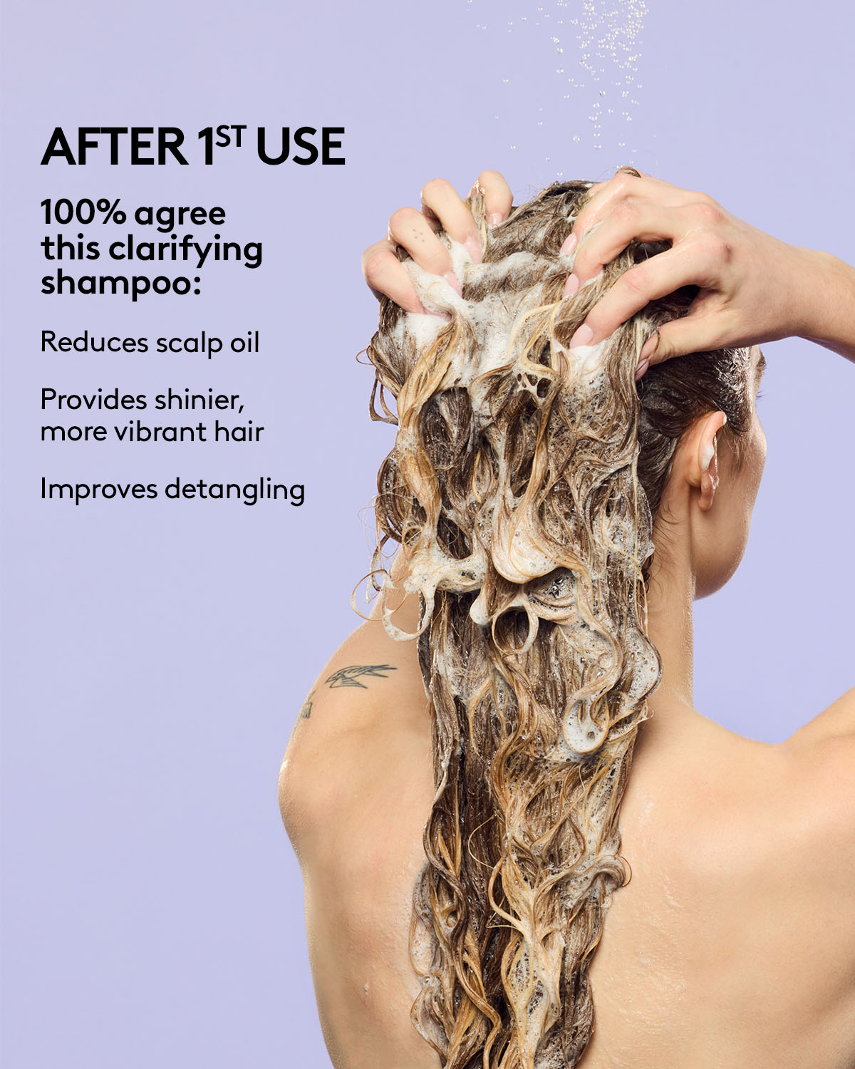 Clear Thinker Clarifying Shampoo for Buildup Removal - Color Safe & Gentle