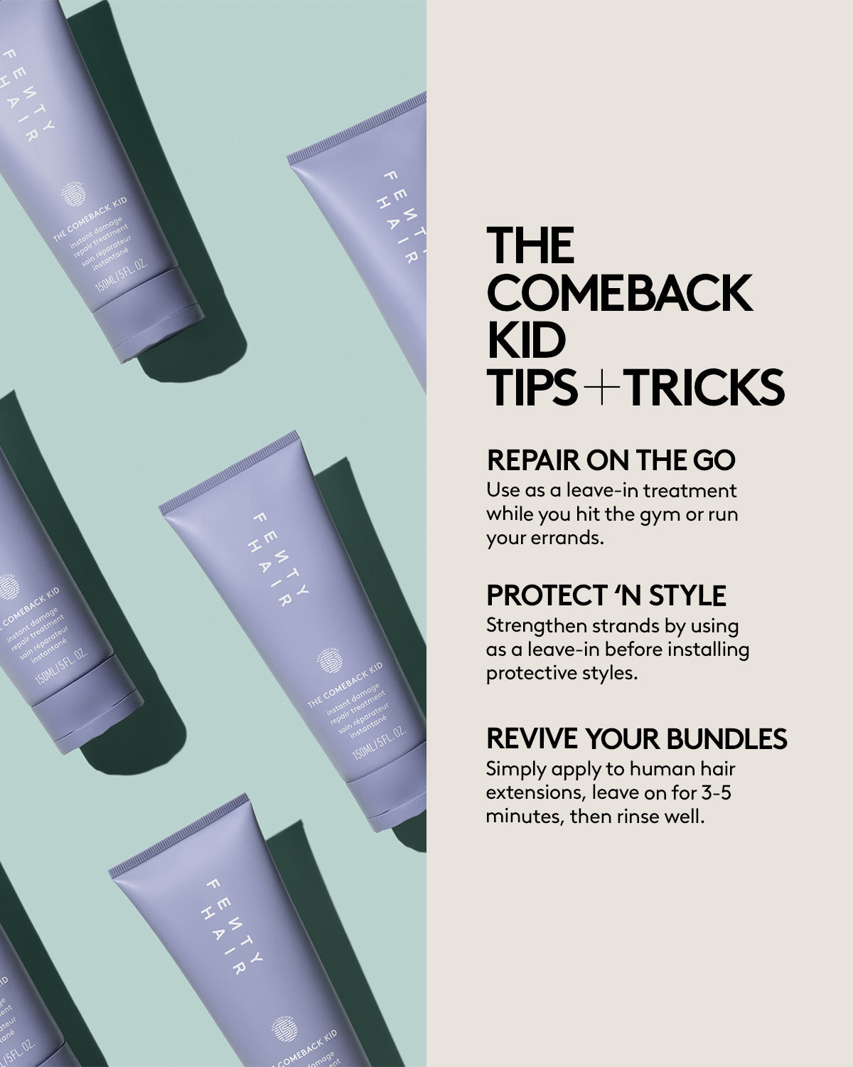 Instant Damage Repair Hair Treatment - The Comeback Kid Bond Builder