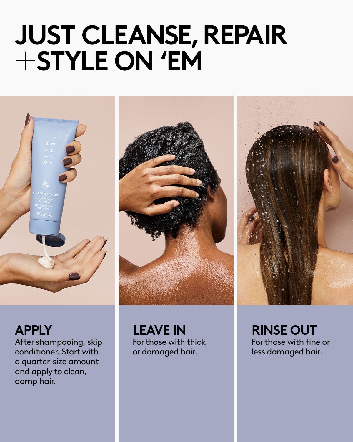 Instant Damage Repair Hair Treatment - The Comeback Kid Bond Builder