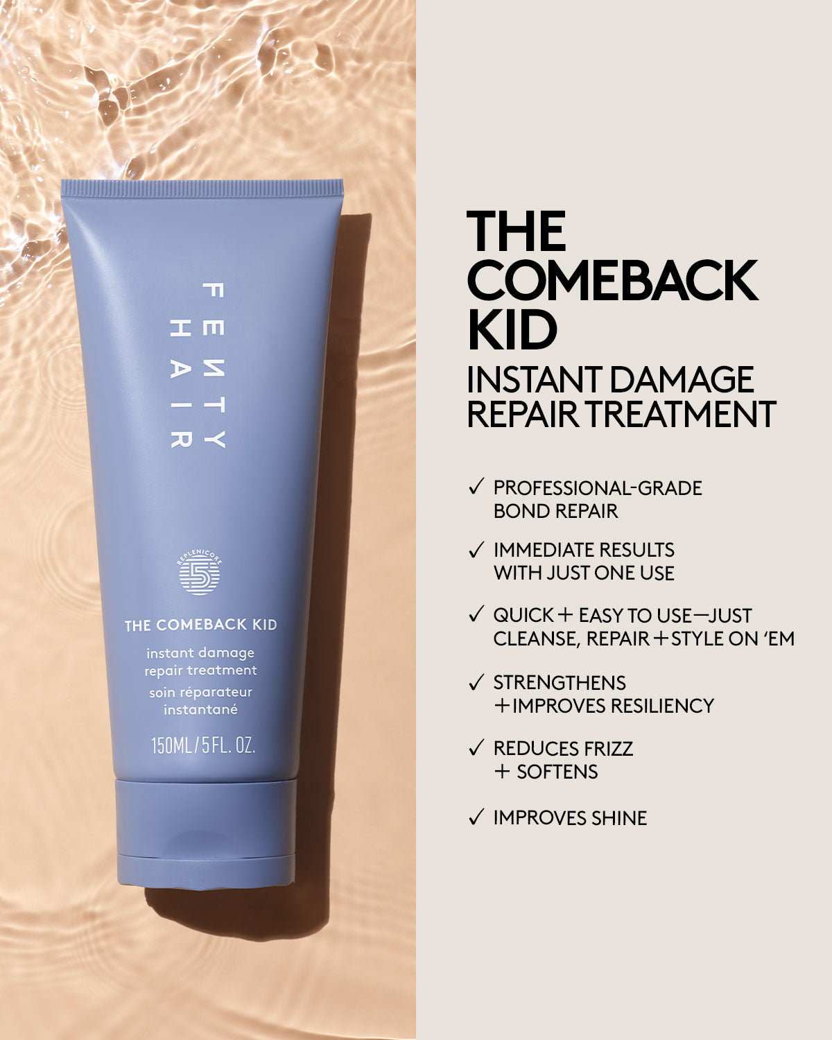 Instant Damage Repair Hair Treatment - The Comeback Kid Bond Builder