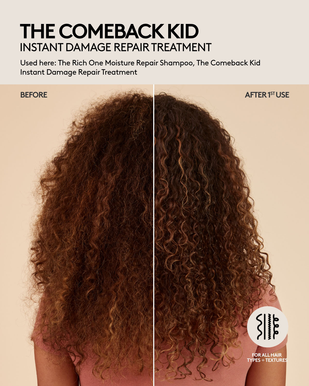 Instant Damage Repair Hair Treatment - The Comeback Kid Bond Builder