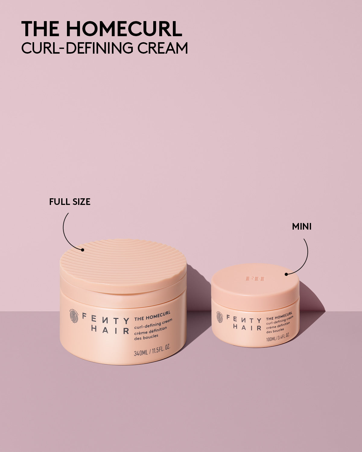 Fenty Hair Homecurl Cream for Hydrated, Bouncy Curls