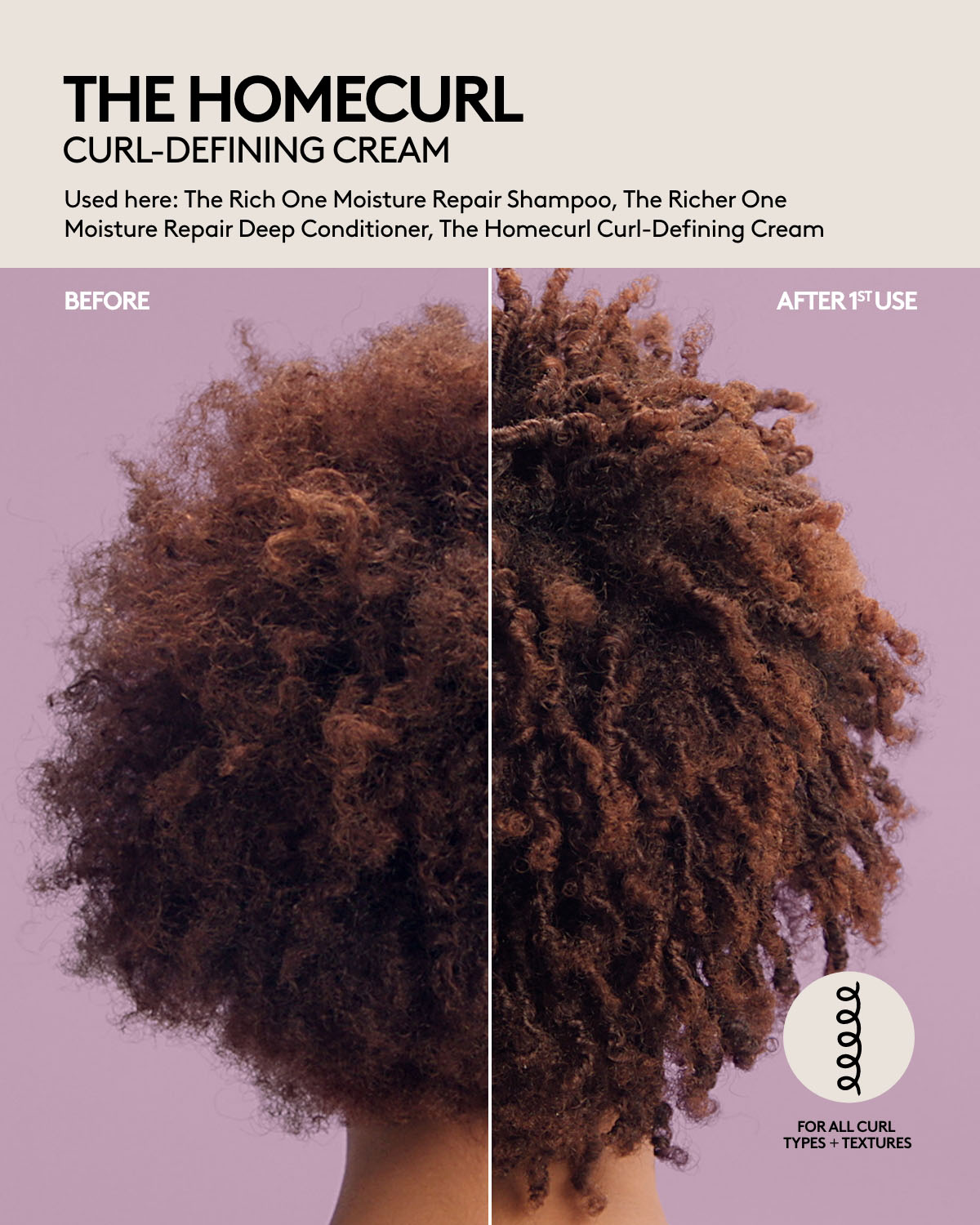Fenty Hair Homecurl Cream for Hydrated, Bouncy Curls