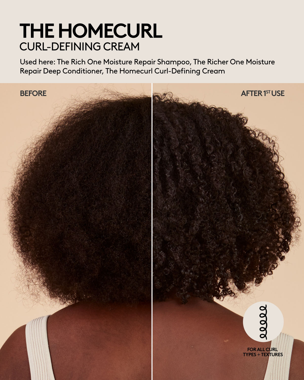 Fenty Hair Homecurl Cream for Hydrated, Bouncy Curls