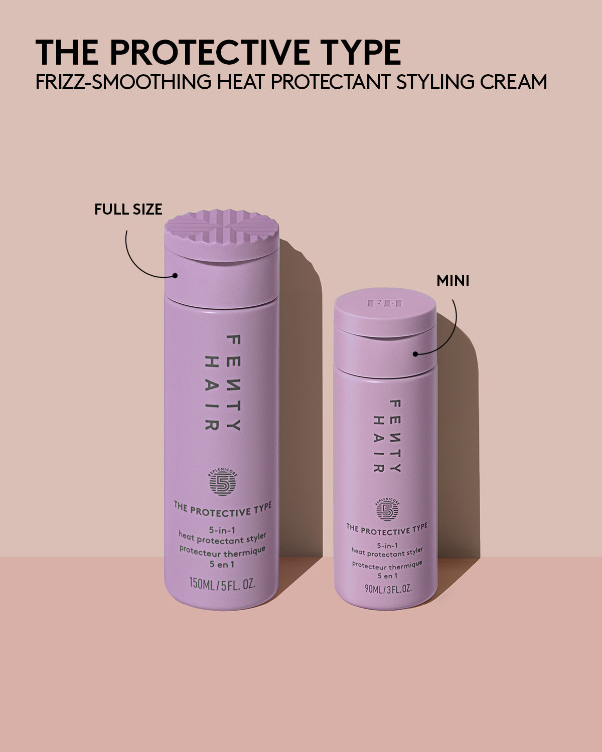 Frizz-Smoothing Heat Protectant Styling Cream for Silk Presses